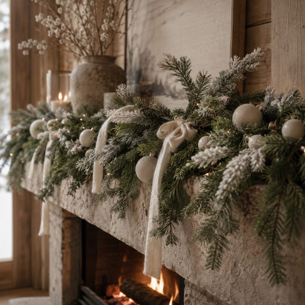 Cream Garland