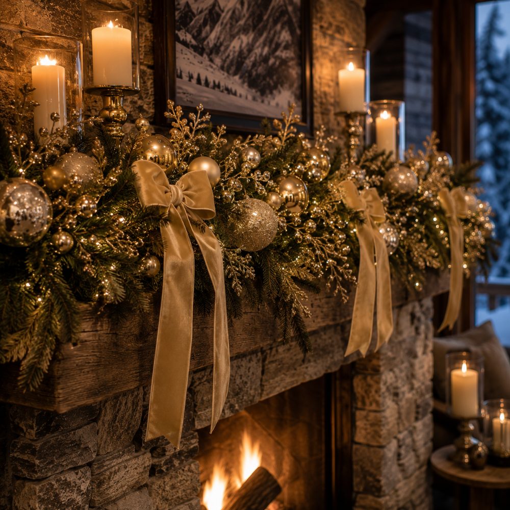 Gold & Champagne Garland