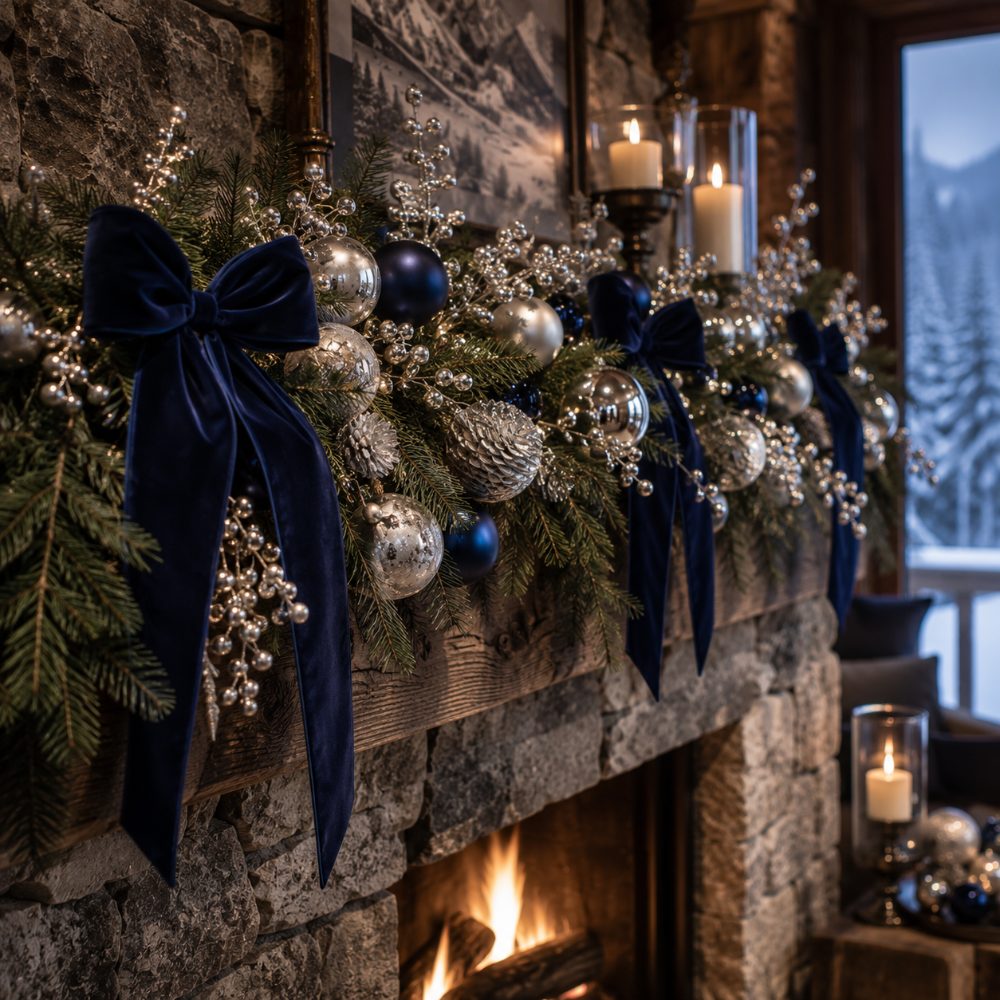 Navy Garland